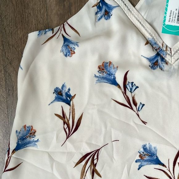 🌎 $35 🌎 NWT Nine Britton Darra Floral Cami - Picture 6 of 9